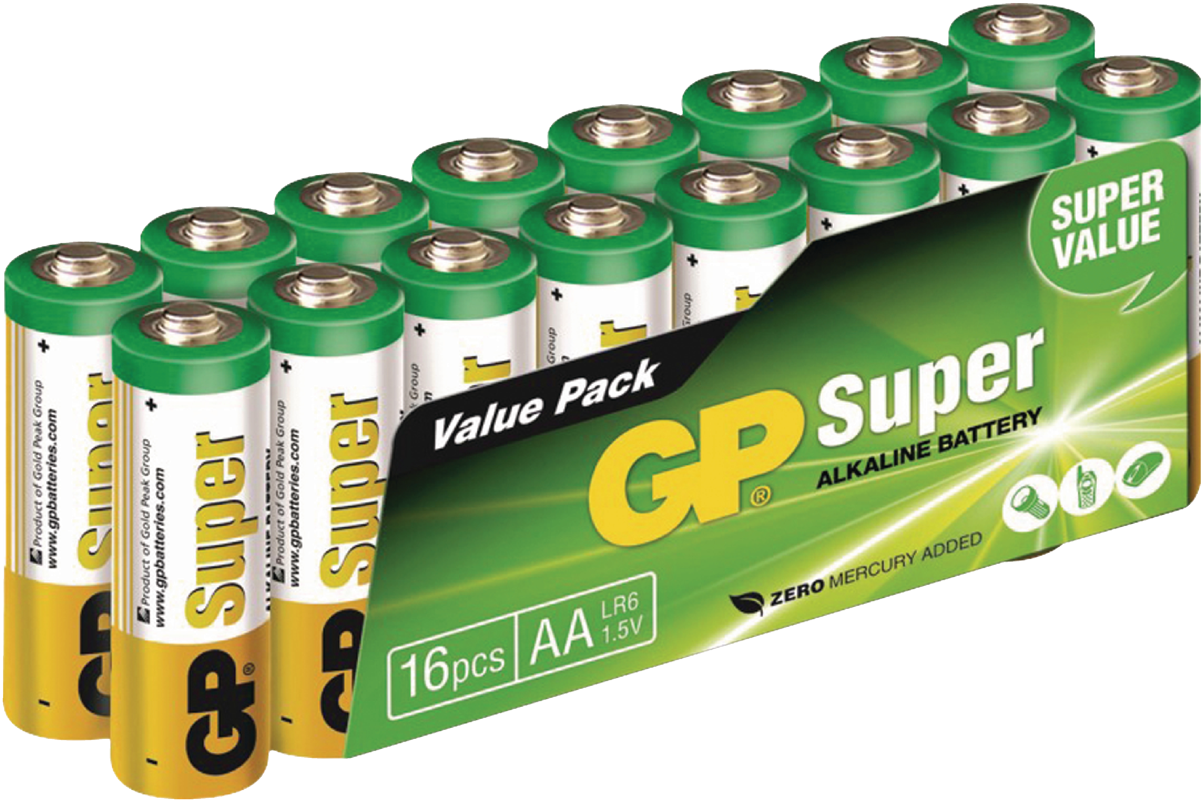 GP super Alkaline Battery логотип