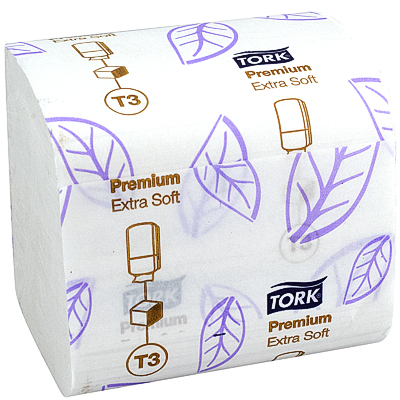 Бумага туалетная листовая 2-сл 252 лист/уп ДхШ 190х110 мм TORK T3 PREMIUM БЕЛАЯ SCA 1/30 (арт. 114276) Бумага туалетная листовая 2-сл 252 лист/уп ДхШ 190х110 мм TORK T3 PREMIUM БЕЛАЯ SCA 1/30 (арт. 114276)