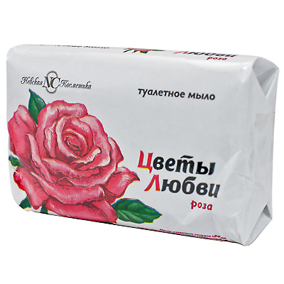 Мыло туалетное 90г 1 шт/уп ЦВЕТЫ ЛЮБВИ РОЗА NC 1/6/72 Мыло туалетное 90г 1 шт/уп ЦВЕТЫ ЛЮБВИ РОЗА NC 1/6/72