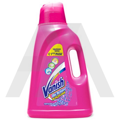 Пятновыводитель жидкий 2л для цветного белья VANISH OXIACTION BENCKISER 1/4 Пятновыводитель жидкий 2л для цветного белья VANISH OXIACTION BENCKISER 1/4