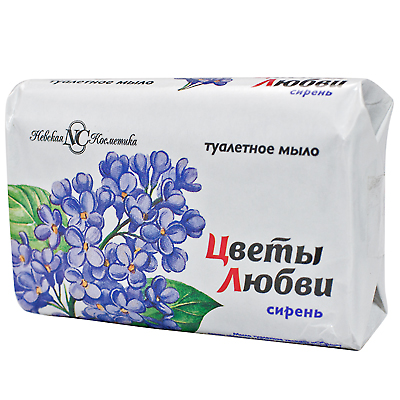 Мыло туалетное 90г 1 шт/уп ЦВЕТЫ ЛЮБВИ СИРЕНЬ NC 1/6/72 Мыло туалетное 90г 1 шт/уп ЦВЕТЫ ЛЮБВИ СИРЕНЬ NC 1/6/72
