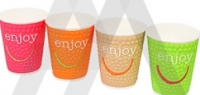 Бумажные стаканчики для горячих напитков Enjoy