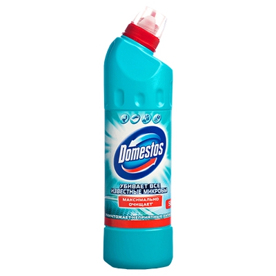 Средство чистящее для сантехники (WC) 500мл DOMESTOS МОРСКАЯ СВЕЖЕСТЬ UNILEVER 1/28 Средство чистящее для сантехники (WC) 500мл DOMESTOS МОРСКАЯ СВЕЖЕСТЬ UNILEVER 1/28