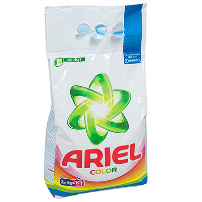 Порошок стиральный 3кг ARIEL AUTOMAT COLOR в п/п P&G 1/6 Порошок стиральный 3кг ARIEL AUTOMAT COLOR в п/п P&G 1/6